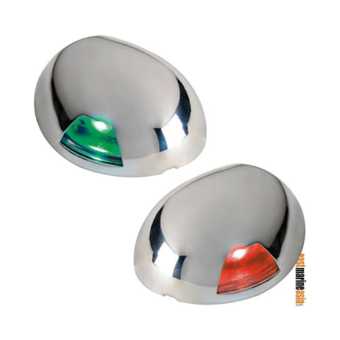 Osculati Sea-Dog LED Navigation Light - Horizontal Mounted, Stainless Steel