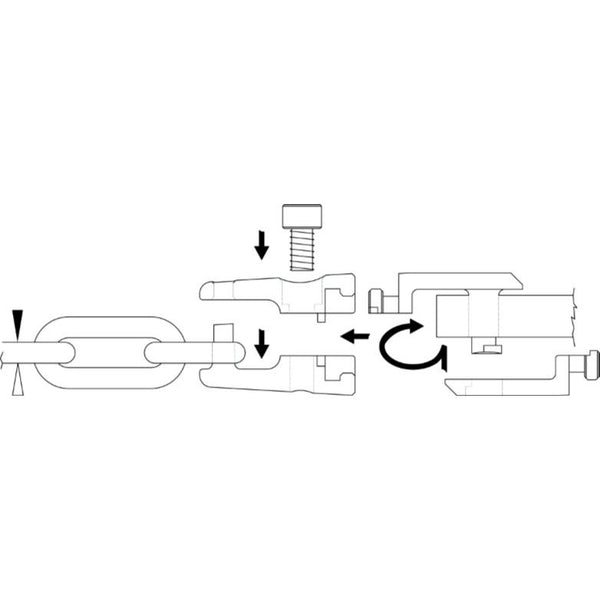 Kong 316 Stainless Steel Swivel Anchor Connector