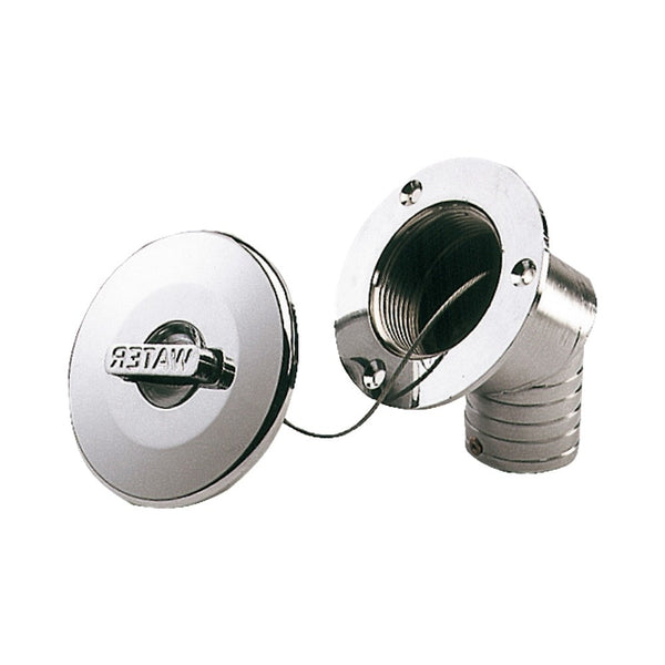 Osculati Chromed Brass Deck Filler