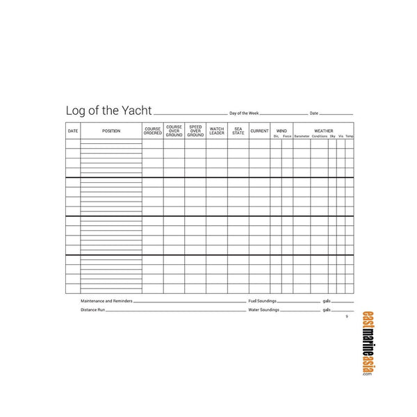 The Yacht Log