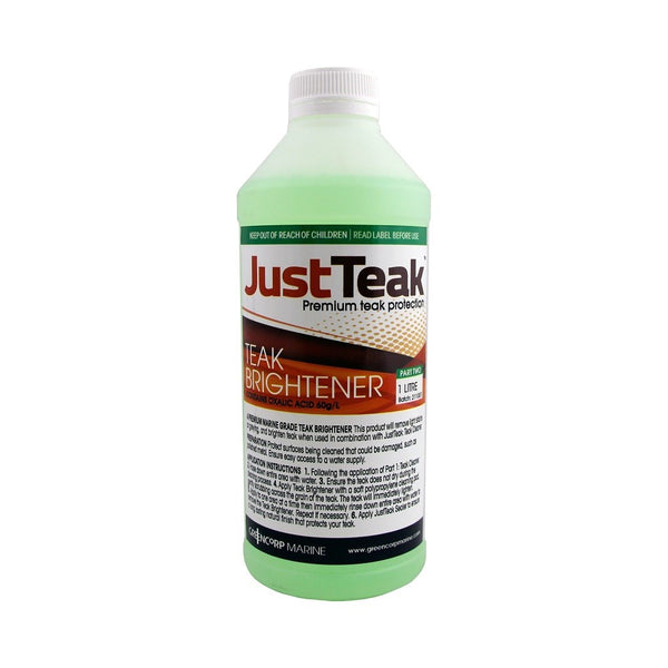 JustTeak Teak Brightener (Part B)