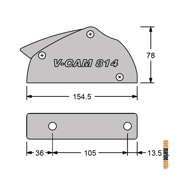 Antal V-cam 814 Clutch - Triple