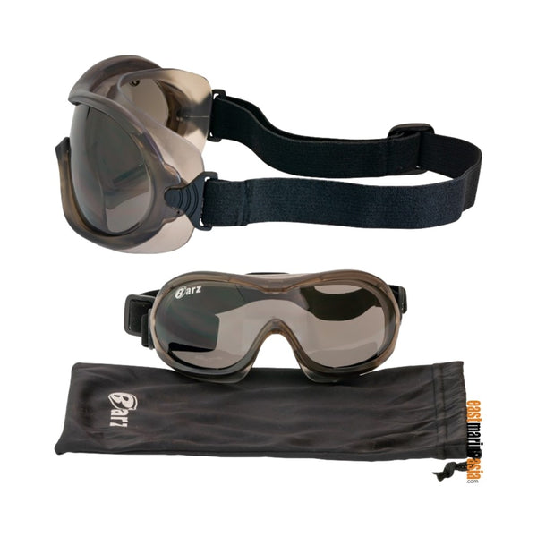 Barz Optics Sea Spray Polycarbonate Non Polarised Sunglass Goggle - Red